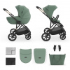 Kinderkraft Prime 3 2026 Dark Green kombinovaný 2in1 kočík