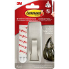 3M Veľký kovový háčik Command ™ „Moderný odraz“ (d x š x v) 102 x 38 x 38 mm niklová (kartáčovaná) Množstvo: 1 ks; MR03-BNFGN