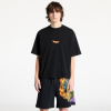 Tričko Marcelo Burlon County Flame Boxy T-Shirt Black/ Red S S