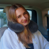 Sanomed Travel cestovný vankúš z pamäťovej peny (podkova)