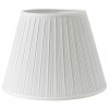 Lampové tienidlo - PVC Lampshade PVC Cone Grey Kľuka 9,5x22x17 cm (PVC Lampshade PVC Cone Grey Kľuka 9,5x22x17 cm)