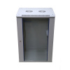 Extralink 18U 600X600 WALL-MOUNTED RACKMOUNT CABINET GRAY Nástenný regál Šedá (EX.16897)