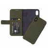 Decoded Leather 2in1 Wallet Case, green - iPhone X/ XS