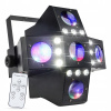 LED SVETELNÝ EFEKT REFLEKTOR RGBA-W DISCO OSVETLENIE NA PÁRTY DIAĽKOVÝ OVLÁDAČ