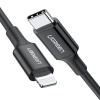UGREEN Lightning to Type-C Cable 1m black