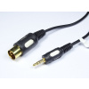 Kábel Vitalco DIK11 minijack (3,5 mm) - DIN 5-pin 3 m