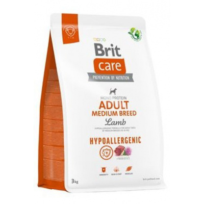 Brit Care Dog Hypoallergenic Adult Medium Breed 3kg