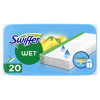 Swiffer Wet Citrus Fresh náhradné vlhčené obrúsky na podlahu 20 ks 20 kusov