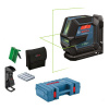 BOSCH Líniový lasér GLL 2-15 G zelený lúč 0601063W02