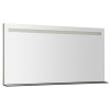 Sapho BRETO LED podsvietené zrkadlo, sklenená polica, 1200x608mm SPH BT120