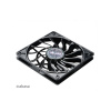 AKASA ventilátor Slimfan, 120 x 15mm, kluzné ložisko, pro HTPC systémy, PWM 4pin (AK-FN078)