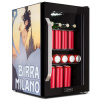 Klarstein Beersafe 70 Birra Milano Edition, chladnička, 70 litrov, 3 police, panoramatické sklenené dvere, nerezová oceľ (HEA13-Birra-M-OX-E)