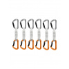 Lezecké expresky Mammut Sender Keylock 12 cm 6-Pack Quickdraws - light grey/gold