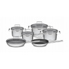 G21 Gourmet Sada nádobí Magic s pánví navíc nerez 11 ks