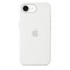Apple iPhone 16e Silicone Case – White