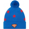 Detská čiapka New Era CY STAR BOBBLE KNIT SUPERMAN modrá 60081451 - YOUTH
