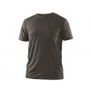 CXS CXS Tričko CXS MOVADO, funkční, krátký rukáv, pánské, khaki - 3XL Khaki, 3XL