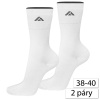 Happy Feet 3408 Froté ponožky 38-40, 2x biele