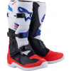 Bežecké topánky ALPINESTARS Tech 3 Cross v bielej červenej modrej farbe