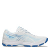 Asics Gel-Netburner Academy 10 Netball Shoes Womens White/Blue 8 (42)