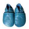 Hopi Hop Kožené capáčky Barefoot Veľ. L (12-18 mes.) Petrolejovia