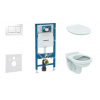 Geberit Set Duofix 111.300.00.5+záv.WC Quarzo/Alpha vr.sed.SC+tlač.Sigma30 Biela/Chróm 111.300.00.5 ND5