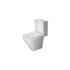 DURAVIT DuraStyle WC kombi misa, spodný odpad, s WonderGliss, biela, 21620900001