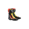 ALPINESTARS Topánky SMX PLUS V2 (čierna/červená fluo/žltá fluo/sivá, veľ. 41) 130