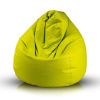 EF1039 Ecopuf Sedací vak Ecopuf - Fuzzy - ekokoža E16 - Svetlo zelená