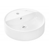 Hansgrohe Xuniva S umývadlo 45x45 cm okrúhly pultové umývadlo biela 61076450