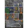 SP Tools Dielenský box SPT TECH XL - modrý SP42355 Typ: Vybavený, Počet náradí: 388 kusov