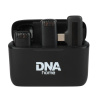DNA ICM1 - Sada na nahrávanie zvuku na smartphone, 2 bezdrôtové klopové mikrofóny, prijímač USB-C, adaptér Lightning