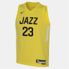 Nike Kids' Performance Basketball Jersey Yellow Strike 11-12 rokov
