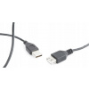 Gembird CC-USB2-AMAF-75CM/300-BK USB 2.0, 0,75m, černý