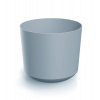 Kvetináč TUBO 10,8 cm - farba: svetlo šedá (Prosperplast DPOS110-443U)