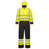 Portwest S485 Contrast Reflexná zimná kombinéza žltá/čierna 5XL