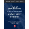 Civilný sporový, Civilný mimosporový a Správny súdny poriadok