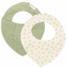 Little dutch Bryndáček bandana Blueberry Leaves & Sage 2 ks