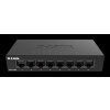D-Link DGS-108GL 8-portový gigabitový stolný prepínač s kovovým puzdrom