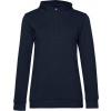 B&C | #Hoodie /women, Dámska mikina s kapucňou, modrá navy, S