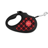 WAU DOG Vodítko samonavíjacie TARTAN L, 5 m/50 kg