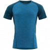 Pánske merino tričko Devold Running 130 T-Shirt Man blue L