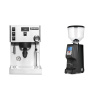 Rancilio Silvia PRO X + Eureka Atom Specialty 65, black