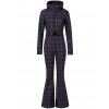 Overal Perfect Moment Tignes Ski Suit Houndstooth Black/Black M