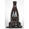 Fallout Nuka-Cola Dark sklenená čierna fľaša a uzávery