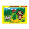 Teddies Puzzle doskové O Červenej Čiapočke 26x17cm 24 dielikov Moje prvé rozprávky