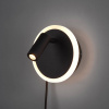 Trio Lighting Nástenná LED lampa Jordan, 2 zdroje, čierna farba - 229210232