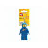 LEGO BATERKA KĽÚČENKA FIGÚRKA ASTRONAUTA SPACE CLASSIC BLUE 2 x LED LGL-KE10H