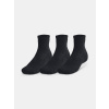 Unisex socks Under Armour Unisex UA TC 3pk Qtr-BLK - unisex čierna M Under Armour 196886387523