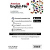 American English File Third Edition Level 1: Classroom Presentation Tool (Access Code Card)